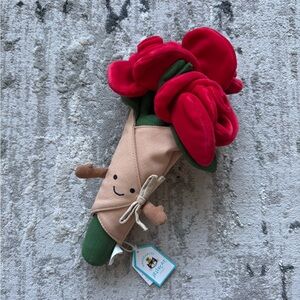 NWT Jellycat Rose Bouquet